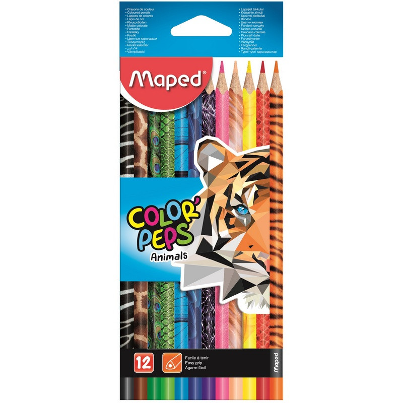  Maped COLOR'PEPS ANIMALS ,,12/,832212