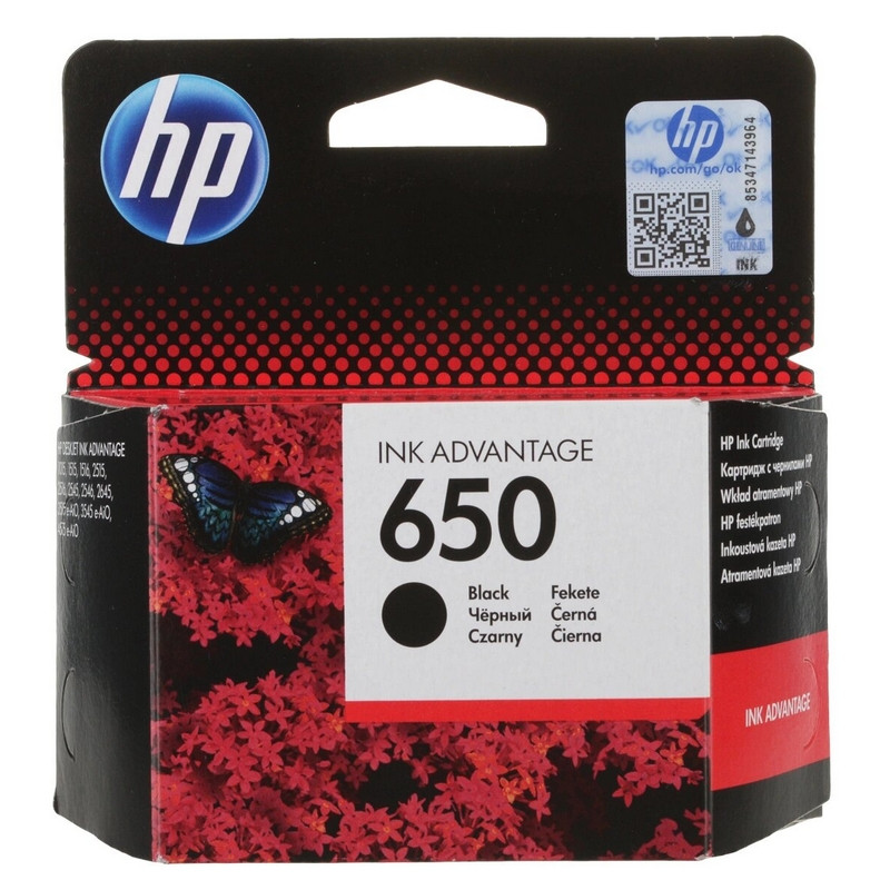   HP 650 CZ101 .  DJ Ink Advantage 2515/3515