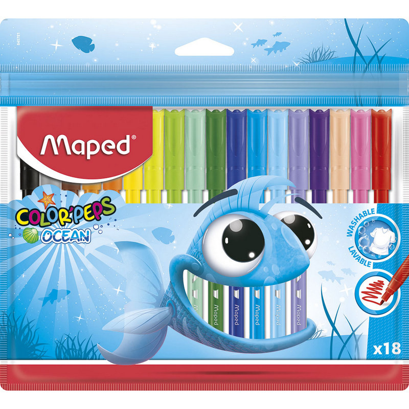  Maped COLOR'PEPS OCEAN,-,18/,845721