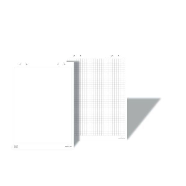 Блок для флипчарта, 58x83 см, белый, 10 листов