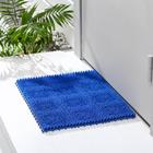 Покрытие ковровое щетинистое без основы «Травка», 40?53 см, цвет синий