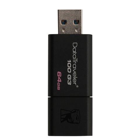 - 64 GB, KINGSTON DataTraveler 100 G3, USB 3.0, , DT100G3/64GB