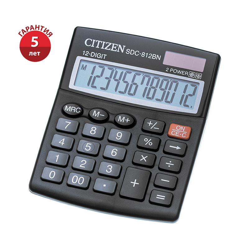   Citizen SDC-812BN, 12 ,  , 102*124*25, 