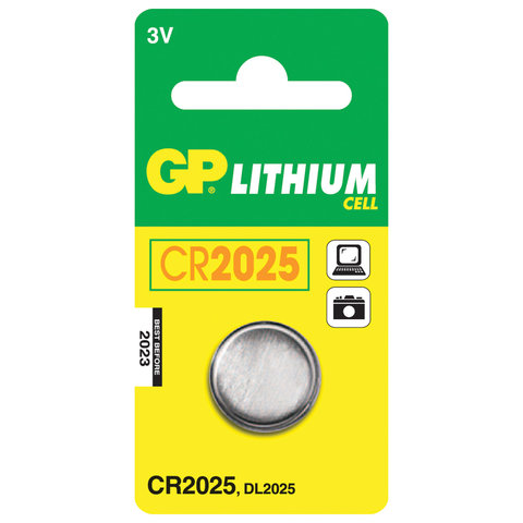  GP Lithium, CR2025, , 1 .,  