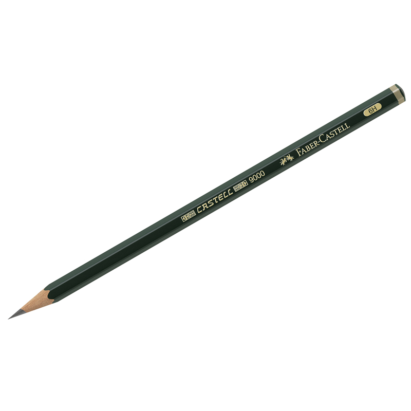  / Faber-Castell "Castell 9000" 6H, .