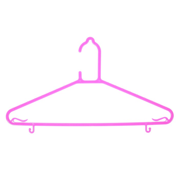 Вешалка-плечики для одежды, размер 46-48 цвет МИКС