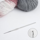 Крючок для вязания, железный, d = 1 мм, 12,5 см