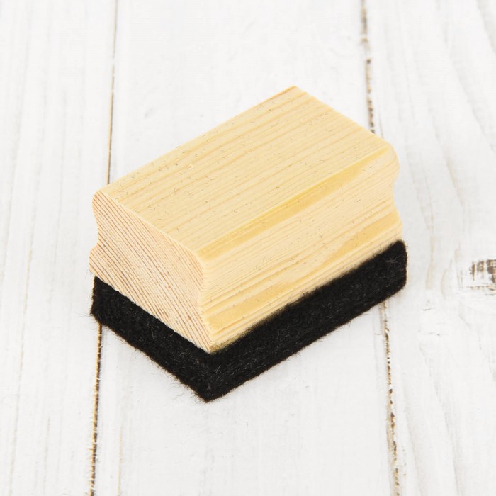 Губка для доски, деревянная