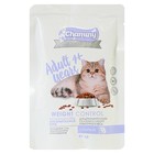 Влажный корм Chammy Premium для домашних кошек, склонных к полноте, индейка, 85 г