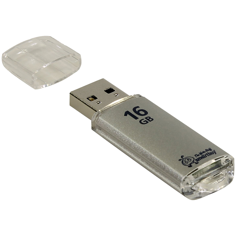  Smart Buy "V-Cut"  16GB, USB 2.0 Flash Drive,  (.  )