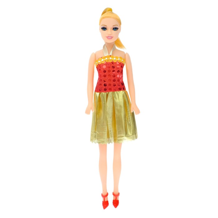 Кукла модель «Наташа» в платье, МИКС