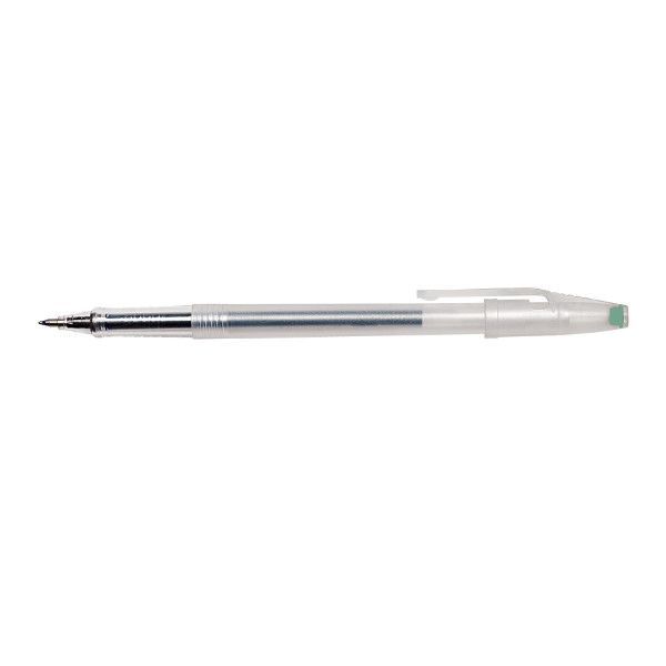 Ручка гелевая STATUS 0,7 мм зеленая матовый корпус