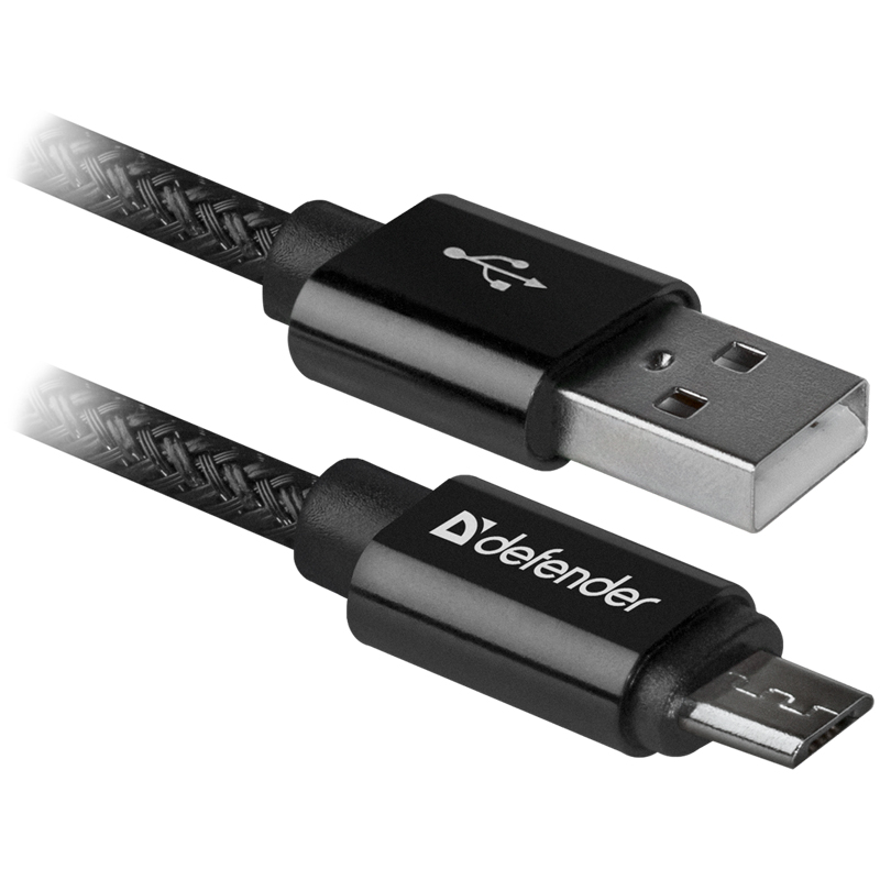  Defender USB08-03T PRO USB(AM) - microUSB (B), 2.1A output,  , 1m, 