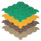 Массажный коврик - пазл, 1 модуль «Орто. Шишки мягкие», цвета МИКС