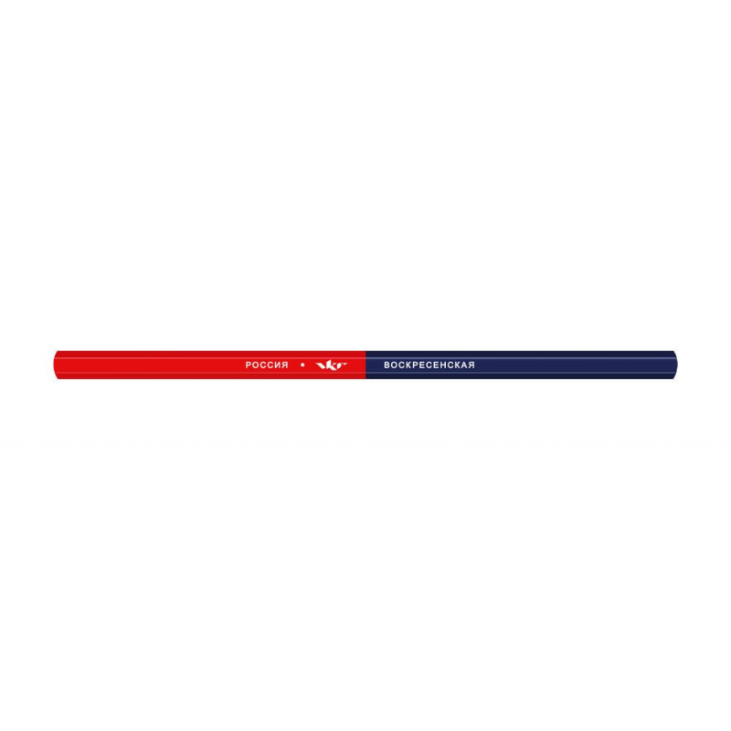 Карандаш двухцветный  (красно-синий) 2М (2A)  1390