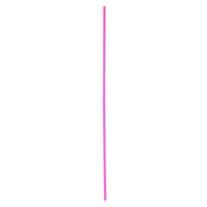 Трубочка для шаров, 50 см, d=6 мм, цвет розовый