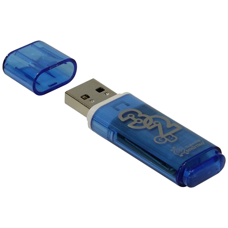  Smart Buy "Glossy"  32GB, USB 2.0 Flash Drive, 