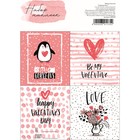 Наклейки для цветов и подарков "Happy Valentines Day", 11,3 х 8,8 см