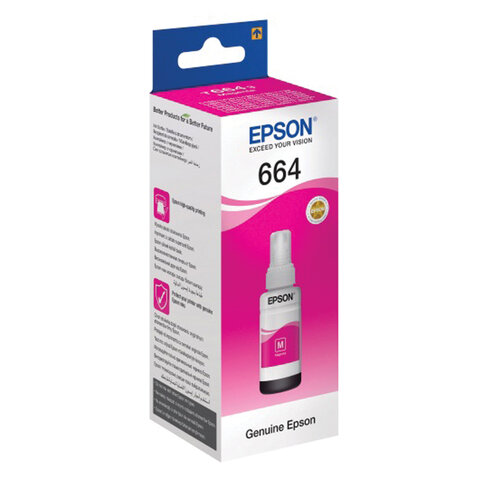  EPSON 664 (T6643)   Epson L100/L110/L200/L210/L300/L456/L550, , , C13T66434A/398
