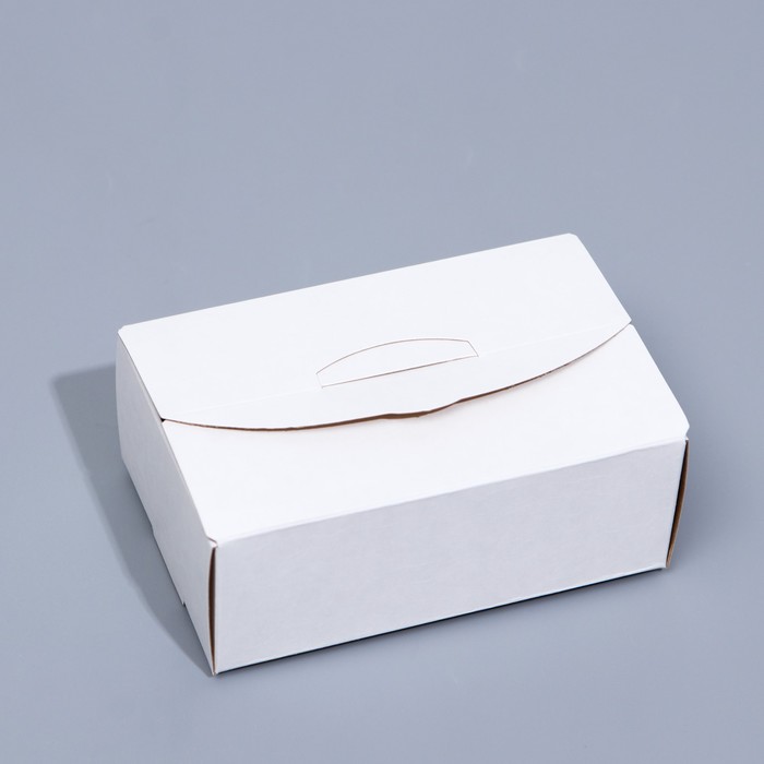 Коробка пищевая Slide, белая, 11,5 х 7,5 х 4,5 см