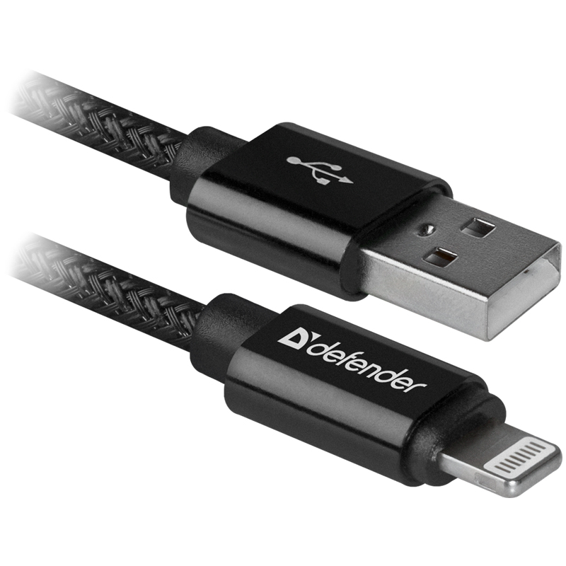  Defender ACH01-03T PRO USB(AM) - Lightning(M),  Apple, 2.1A output,  , 1, 