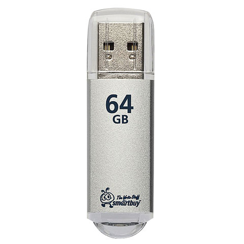 - 64 GB, SMARTBUY V-Cut, USB 2.0,  , , SB64GBVC-S