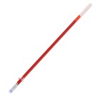 Стержень гелевый красный, 0.5 мм, d-3 мм, L-128 мм, игольчатый пишущий узел
