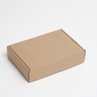 Коробка самосборная, бурая, 21 х 15 х 5 см