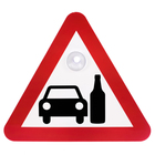 Знак на авто «Пьяный за рулём»