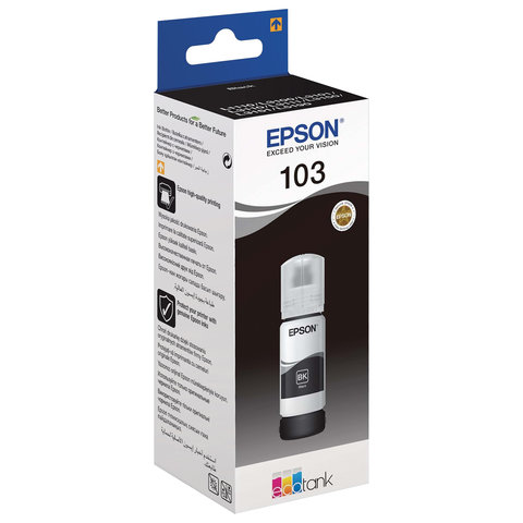  EPSON 103 (C13T00S14A)   EPSON L3100/L3101/L3110/L3150/L3151/L1110, , 