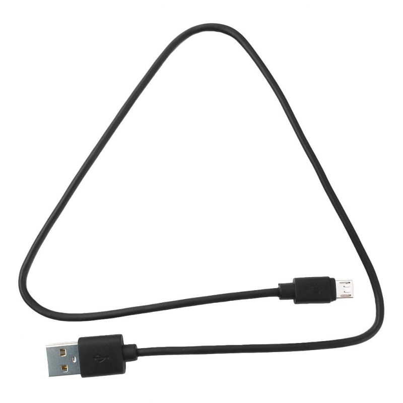 Кабель USB 2.0 - Micro USB, М/М, 0.5 м, Гарнизон, чер, GCC-mUSB2-AMBM-0.5M