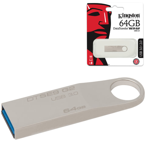 - 64 GB, KINGSTON DataTraveler SE9 G2, USB 3.0,  , , DTSE9G2/64GB