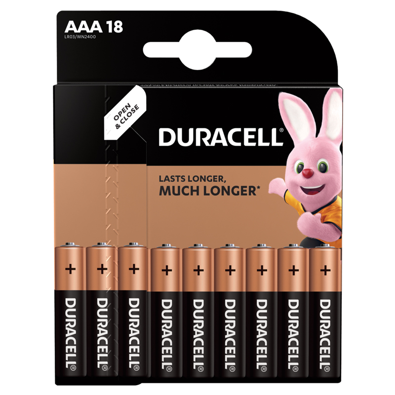  Duracell Basic AAA (LR03) , 18BL