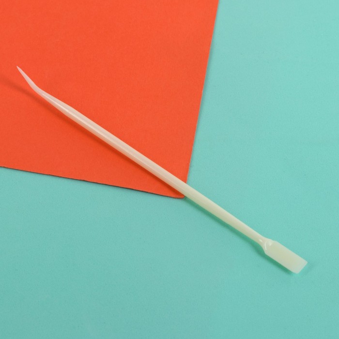 Универсальная палочка для наращивания и завивки ресниц, 13 см, цвет бежевый