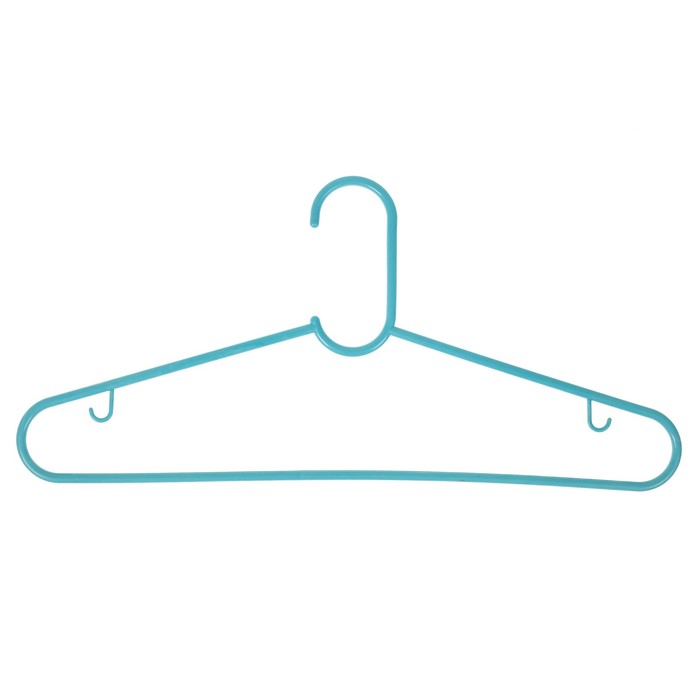 Вешалка-плечики для одежды, размер 44-46, цвет МИКС