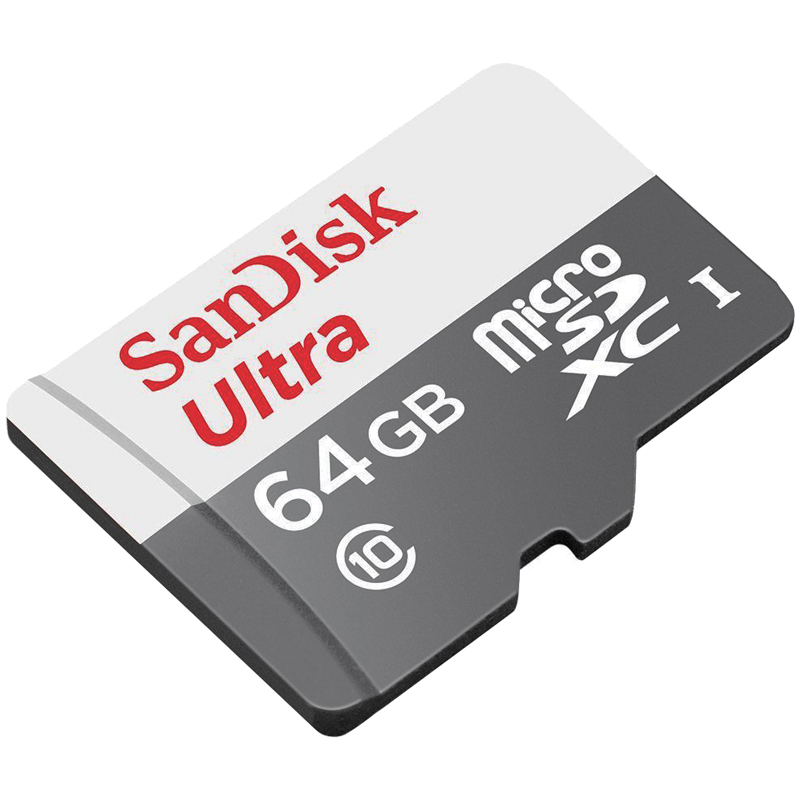   SanDisk MicroSDXC Ultra 64GB, Class 10,   48/
