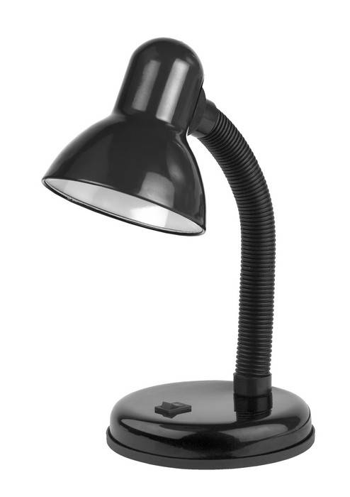 Лампа настольная ЭРА N-120/ч на подставке E27 черный