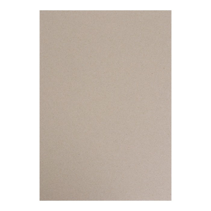 Картон переплётный (обложечный) 2.2 мм, 21 х 30 см, Х LINE (сенгвич), 800 г/м2, серый
