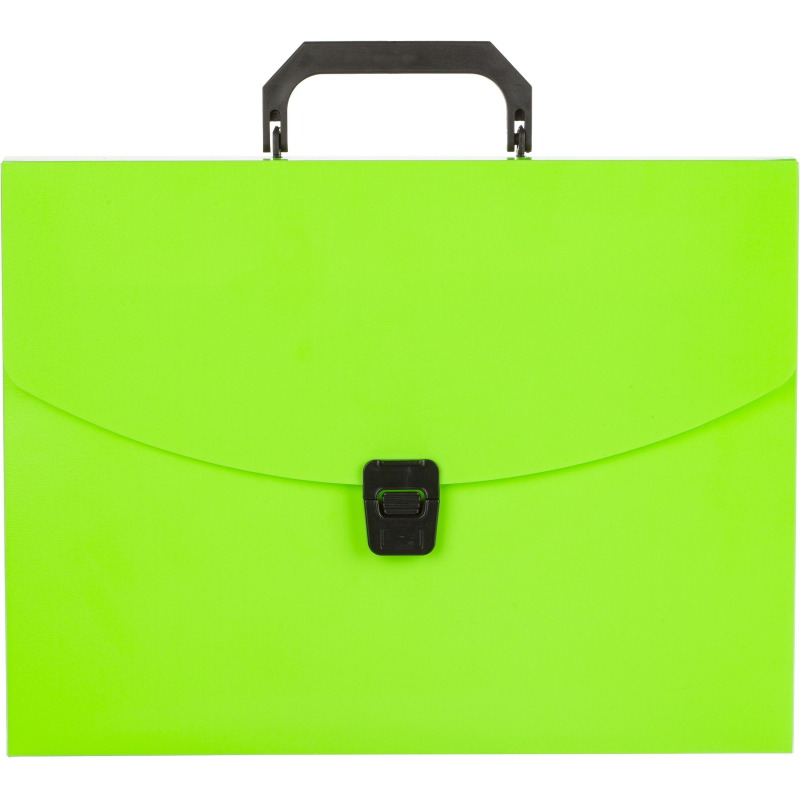Папка-портфель 1 отделение Attache Neon зеленый