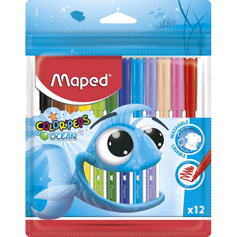  Maped COLOR'PEPS OCEAN,-,12/,845720