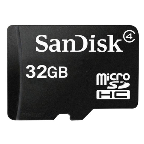   micro SDHC, 32 GB, SANDISK, 4 /. (class 4), SDSDQM-032G-B35