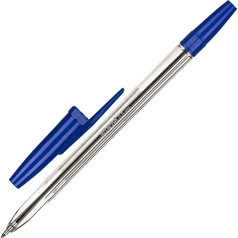 Ручка шариковая неавтоматическая Attache Economy Elementary 0,5мм синий ст