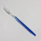 Зубная щётка, 17,5 см, прозрачный/синий
