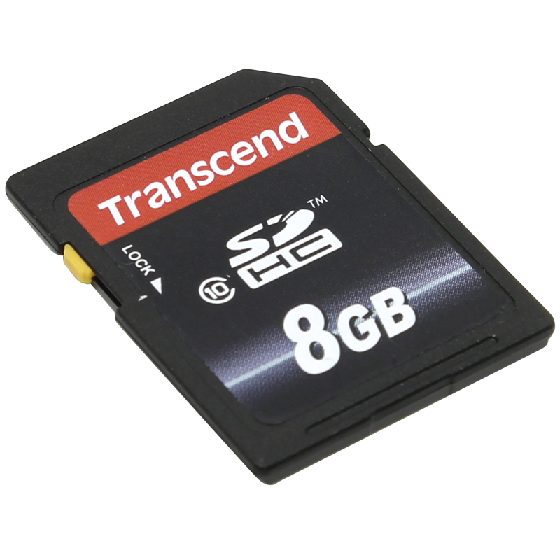   Transcend SDHC  8Gb, lass 10,   20/