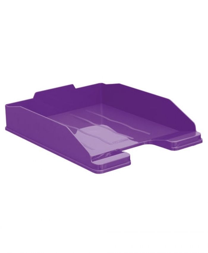 Лоток горизонтальный СТАММ ЭКСПЕРТ, фиолетовый пластик