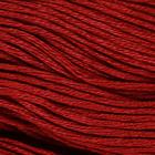 Нитки мулине, 10 ± 1 м, цвет тёмно-красный №1204