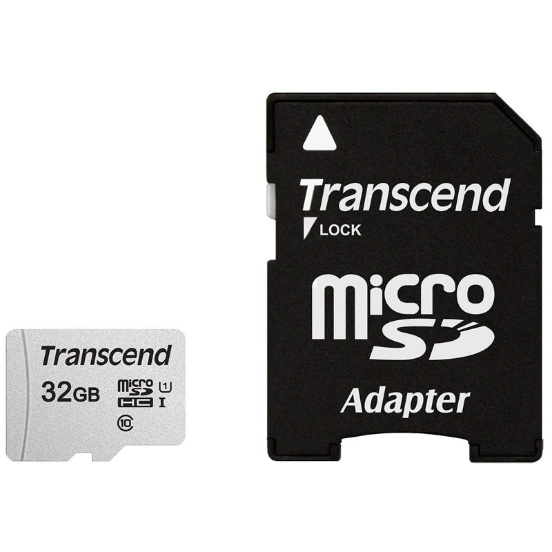   Transcend MicroSDHC 32Gb, Class 10 UHS-I U-1,   95/ (  SD)