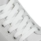 Шнурки для обуви плоские, 8 мм, 90 см, цвет белый