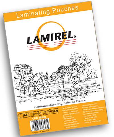 Пленка для ламинирования LAMIREL А4 125 мкм