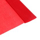 Бумага крепированная 50 х 200 см, плотность - 32 г/м, в рулоне, красная (80-01)